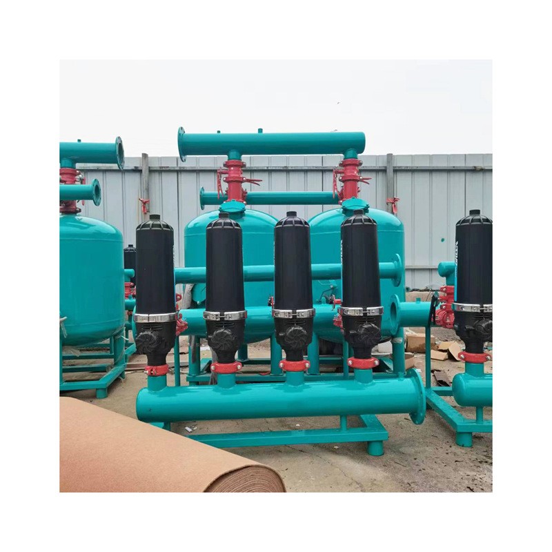 农用叠片过滤器 果园大棚滴灌盘式过滤设备自动反冲洗叠片过滤器图4