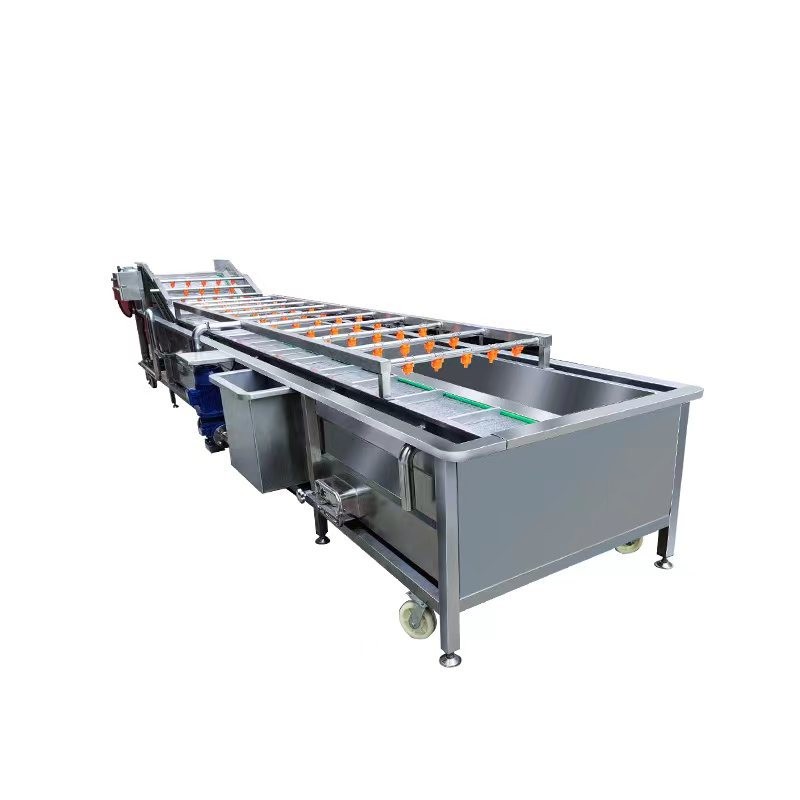 柠檬气泡清洗机 鼓泡式金桔芒果清洗去杂机 喷淋式百香果清洗机图5