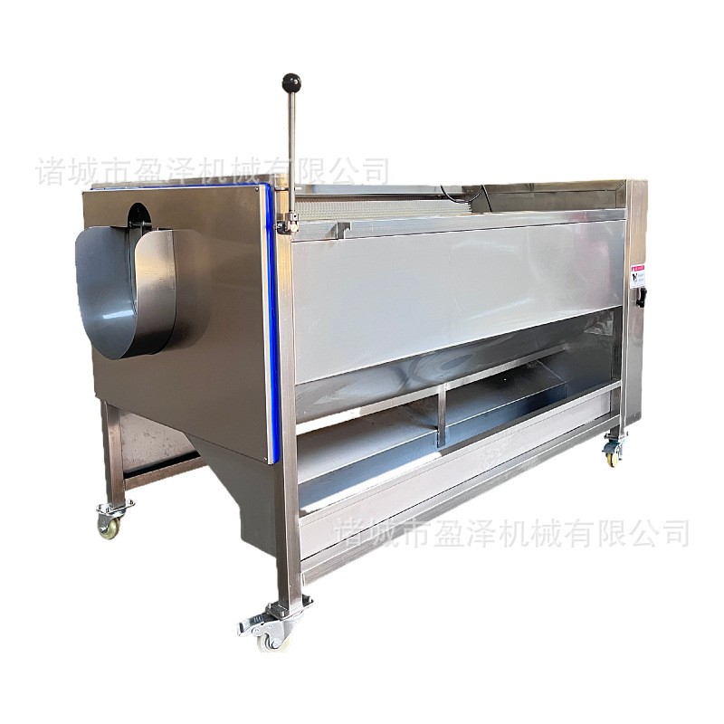 萝卜去皮清洗机 胡萝卜磨皮清洗机 土豆毛刷去皮清洗设备图4