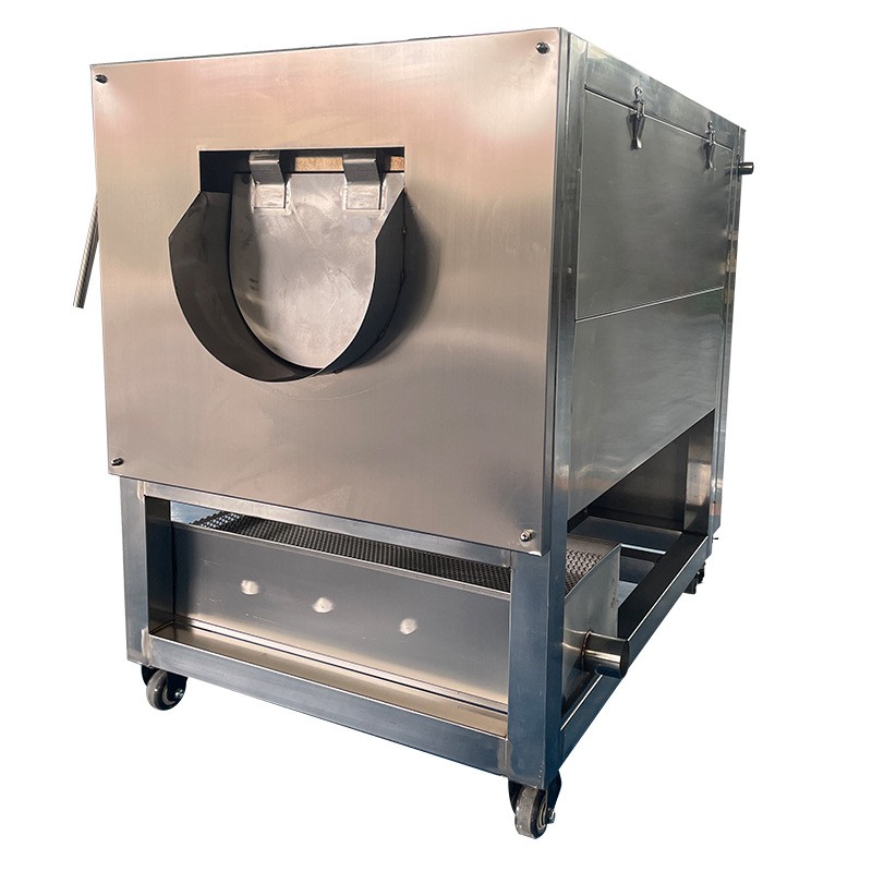 土豆清洗去皮机毛辊清洗机芋头红薯药材莲藕去泥清洗机小型洗姜机图5