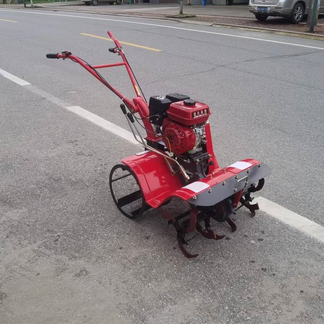 农用园林6匹微耕机旋耕机水田旱地打地打田机手扶拖拉机土壤耕整图4