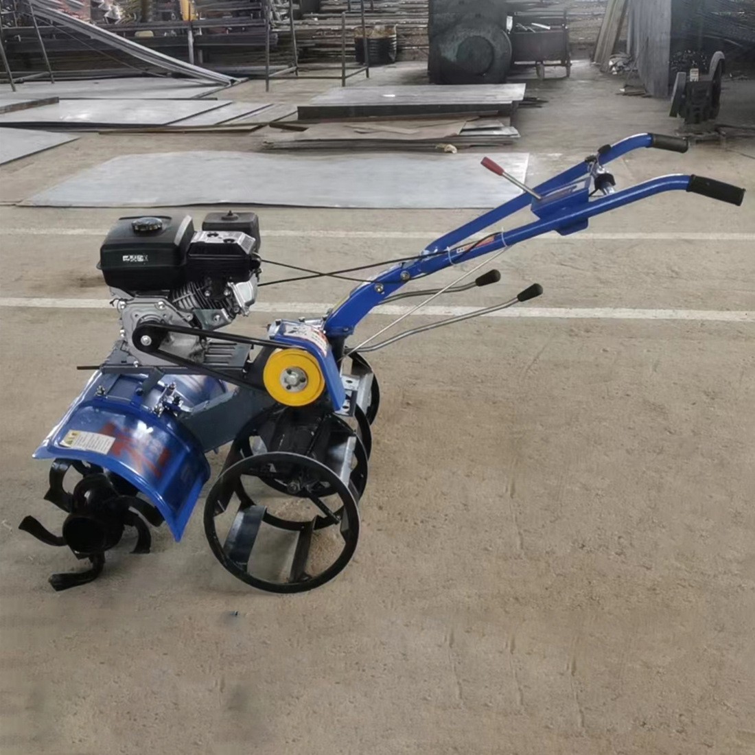 农用园林6匹微耕机旋耕机水田旱地打地打田机手扶拖拉机土壤耕整图3