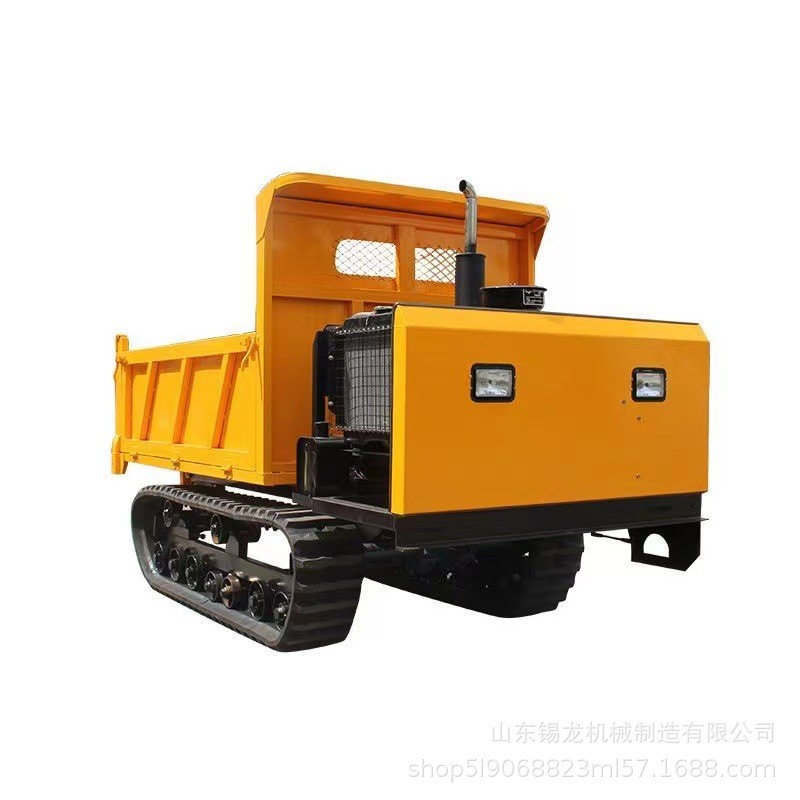 全地形履带运输车 柴油自卸履带车 山地果园爬山虎履带式运输车图4