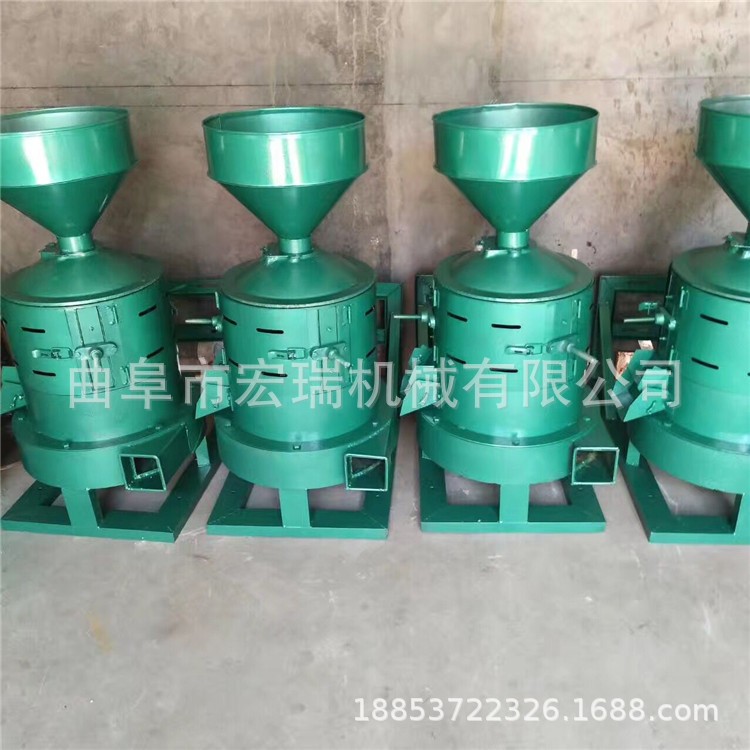 小型稻谷碾米机 新型碾米机 水稻去皮脱皮机 1台图1
