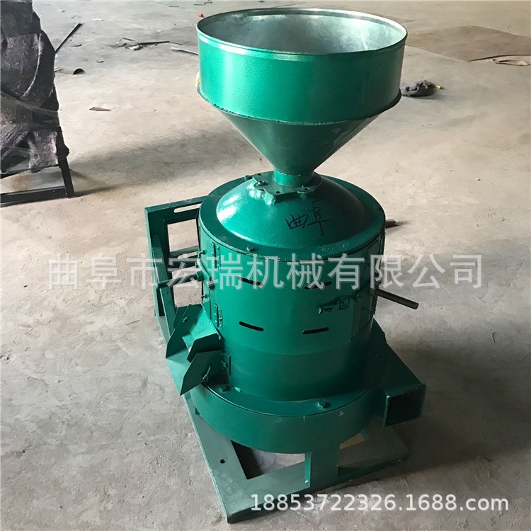 山西大豆杂粮去皮打碴子机小型碾米机全自动粮食脱皮碾米机 1台图3