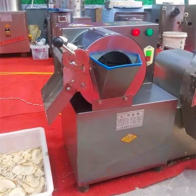 土豆萝卜切丝切片切丁 商用电动多功能切菜机台湾双头801型切菜器 1台图2