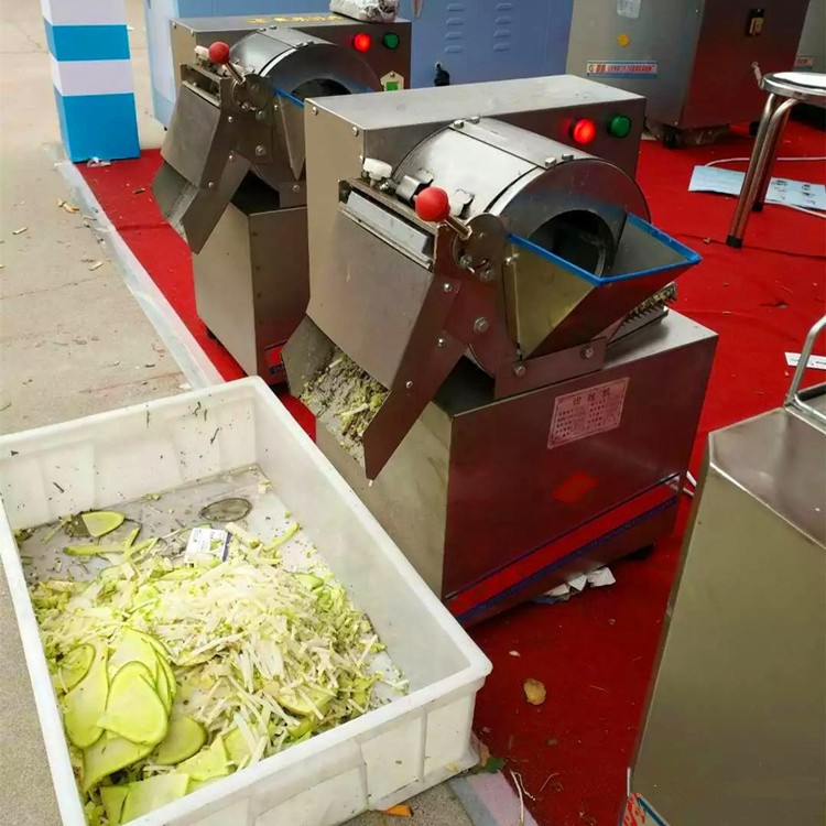 土豆萝卜切丝切片切丁 商用电动多功能切菜机台湾双头801型切菜器 1台图4