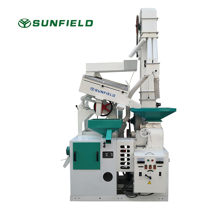 新型碾米机新型中型砻谷碾米一体机商用大米碾米机精米机打米机 1台图2