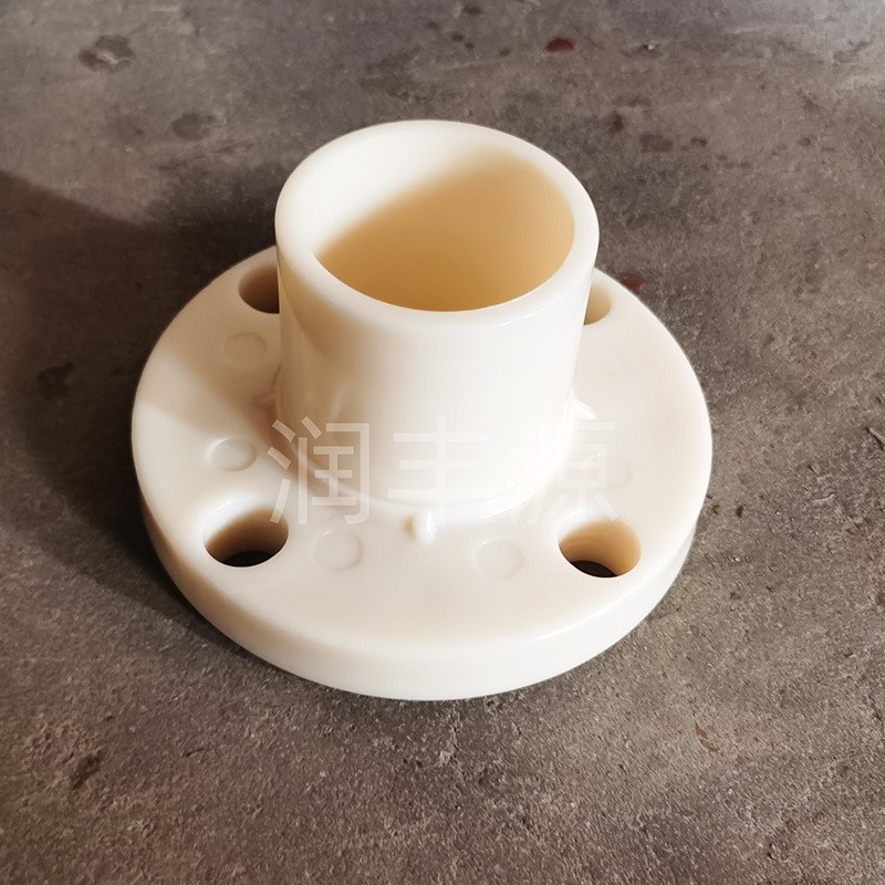 山东现货给水管分连一体式规格齐全 20 25 32 40 PVC法兰片图2