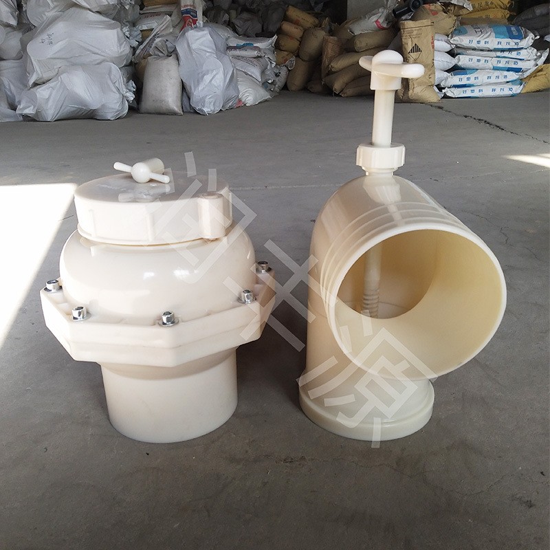 农田灌溉升降隐形式浮球式塑料出水口160分体式分体式 出水口图2