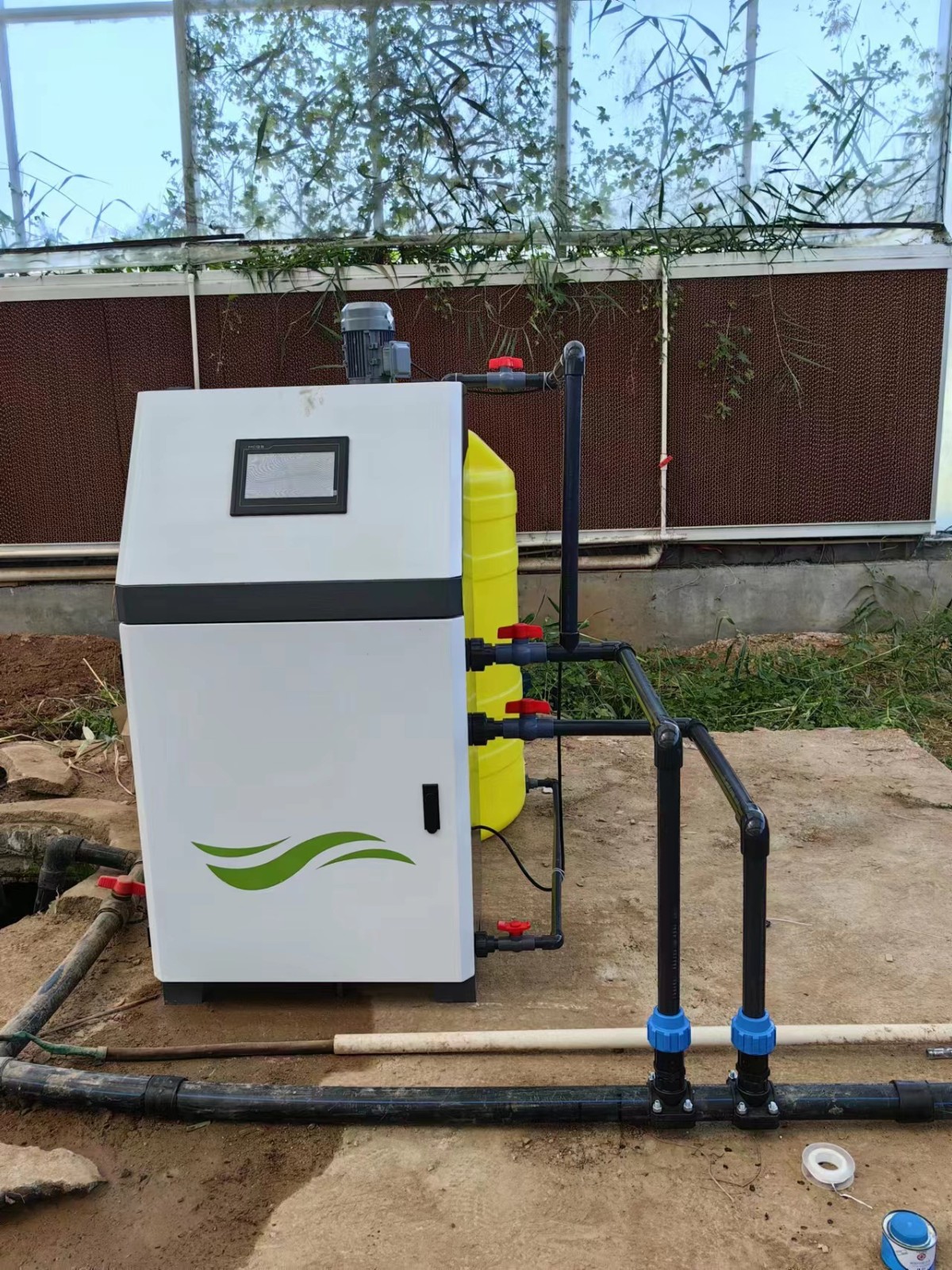 可定制温室大棚远程控制施肥机 农业园林绿化灌溉智能水 肥一体机图2