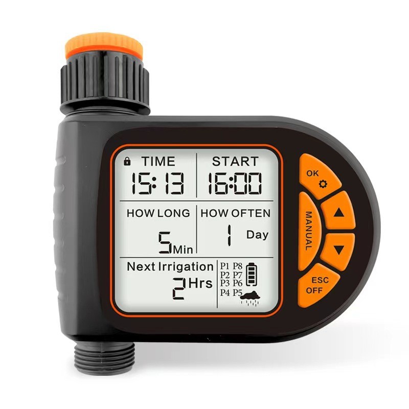 智能定时园艺自动浇花器 花园阳台农场洒水计时器户外灌溉控制器图5