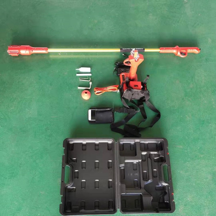 无刷修枝剪一键启动锂电池背负式36v多功能剪树机 桃树枯枝修剪机图3