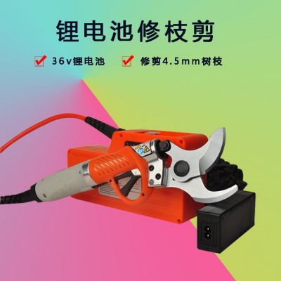 无刷修枝剪一键启动锂电池背负式36v多功能剪树机 桃树枯枝修剪机