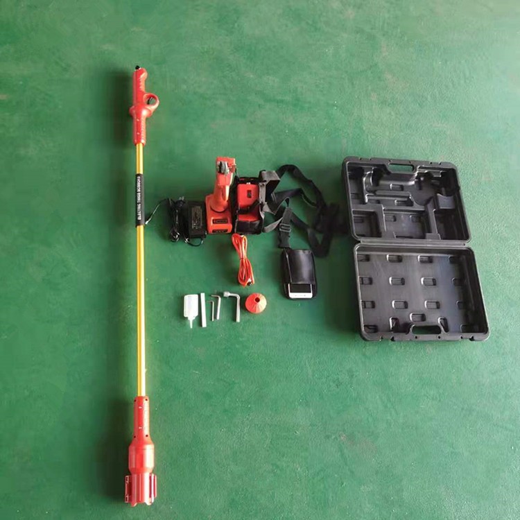 无刷修枝剪一键启动锂电池背负式36v多功能剪树机 桃树枯枝修剪机图4