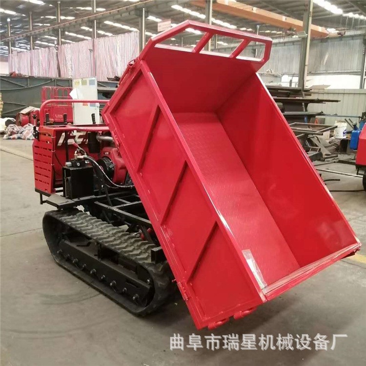 农用小型履带运输车 爬坡王 柴油全地形果园山地全自动自卸搬运车图4
