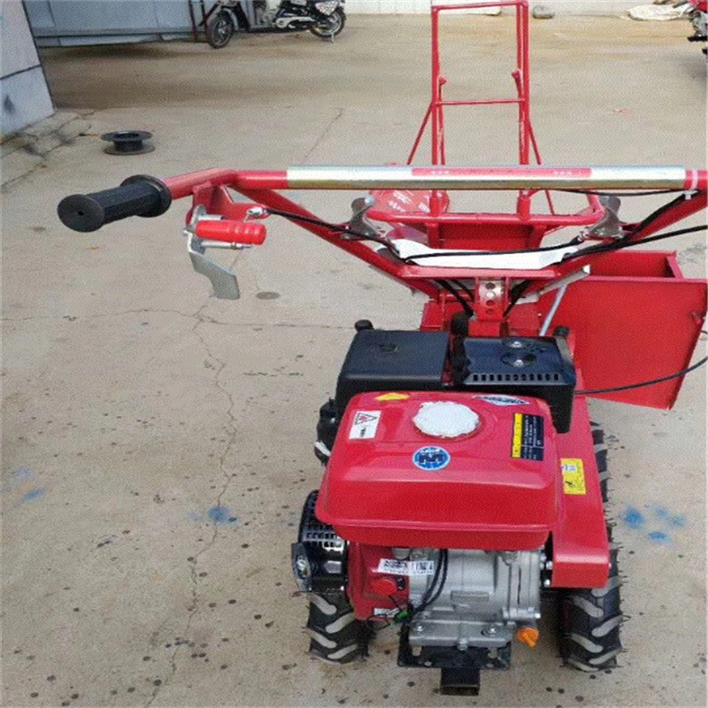 小型玉米秸秆收割收获机单行垄收玉米农用自动收获割台手扶拖拉机图3