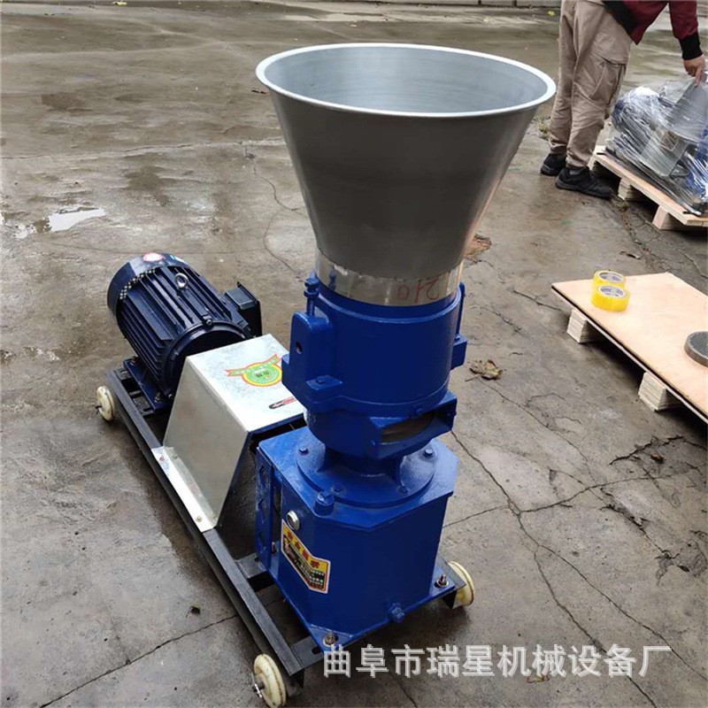 牛羊饲料颗粒机 全新饲料颗粒设备 养殖场大豆玉米饲料颗粒机图4