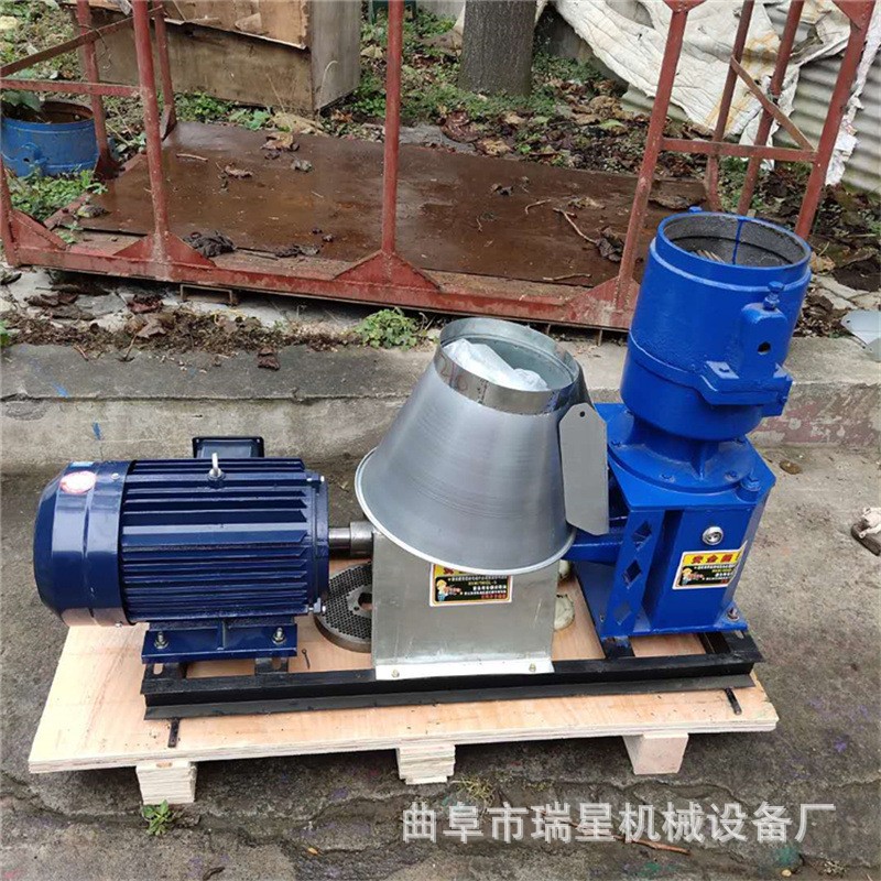 养殖饲料机 家用型颗粒饲料机 养兔子用平模造料机图4