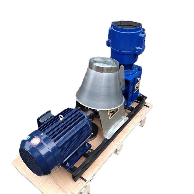 养殖饲料机 家用型颗粒饲料机 养兔子用平模造料机图5