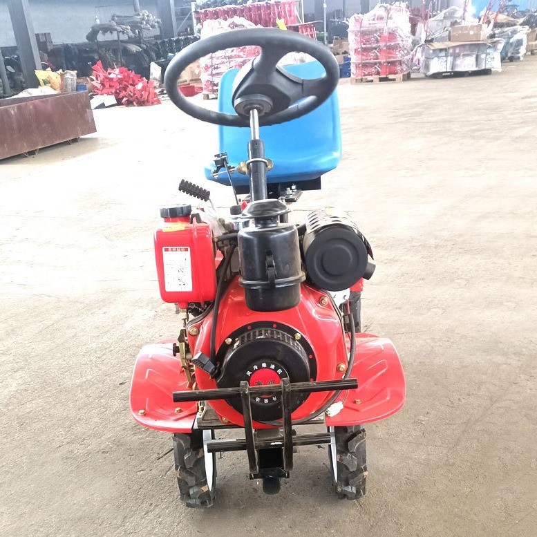 乘坐式四驱微耕机座驾式15马力195四驱微耕机果园大棚旋耕耕地机图3