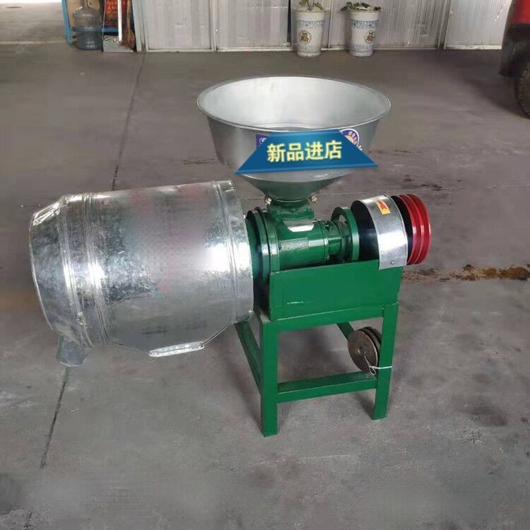 小型电动磨面磨粉磨浆机 小麦玉米精细磨面机 卧式电动谷物磨粉机图4