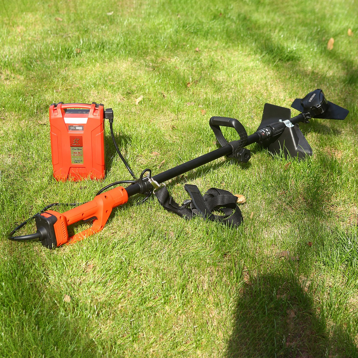 背包式无线大功率锂电割草机便捷家用除草机充电式园林锂电修剪机图5