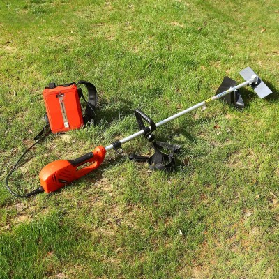 手持无线大功率锂电割草机便捷式家用除草机现货充电式园林修剪机