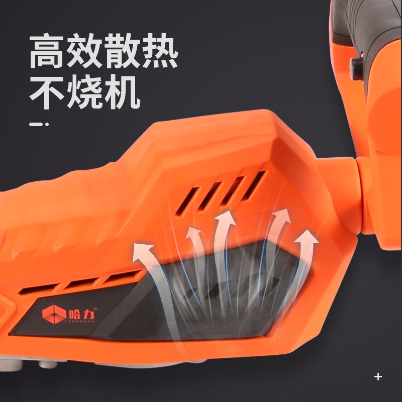 充电式无刷电动修剪机园林绿篱机茶树修剪机修枝机单双刃篱笆剪图3