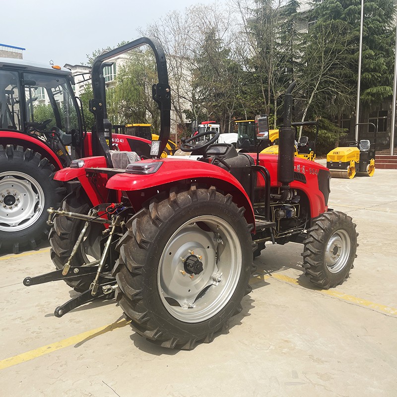 50马力四驱轮式拖拉机504水旱两用高花轮胎 一分钱试驾图2