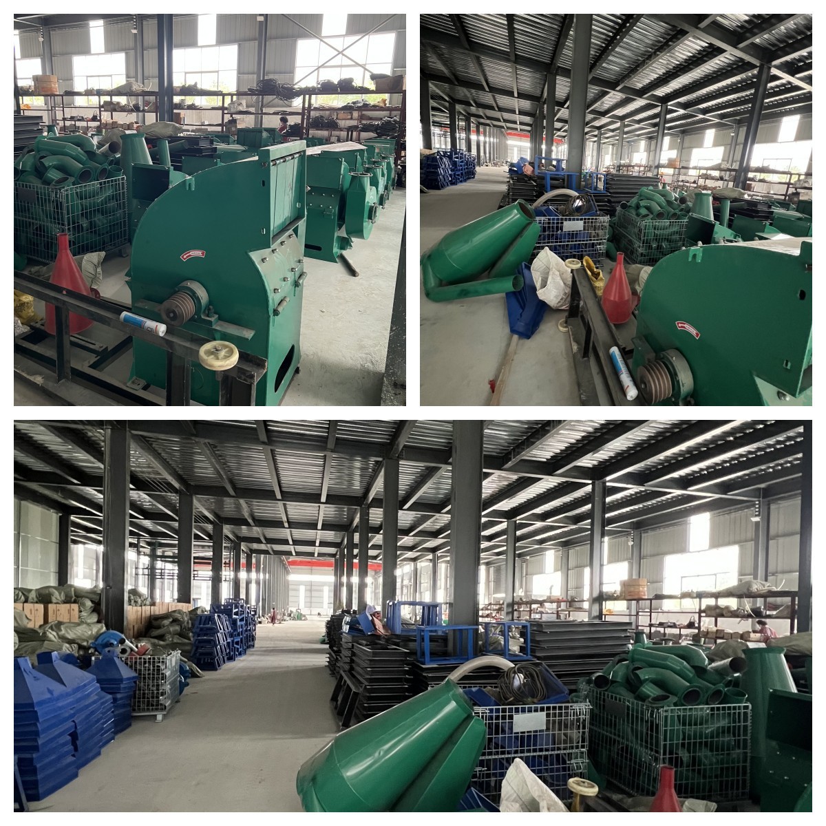 大型锤片式饲料粉碎机 干湿两用秸秆粉碎机 五谷杂粮玉米磨粉机图4