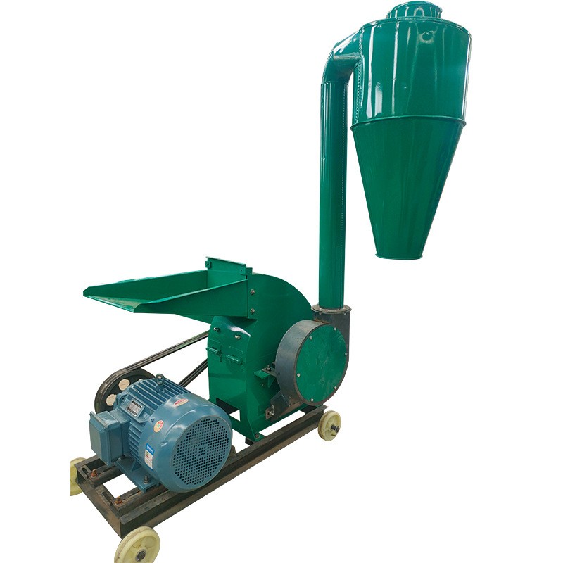 全自动自吸式玉米粉碎机无尘式药材黄豆五谷杂粮研磨机小型家用磨图2