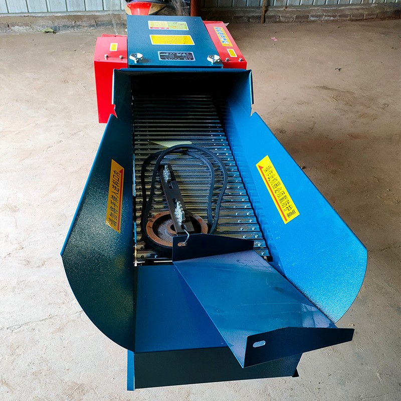 新型卧式铡草揉丝机家用养殖牛羊碎草机稻谷秸秆粉碎机切草 打草图2