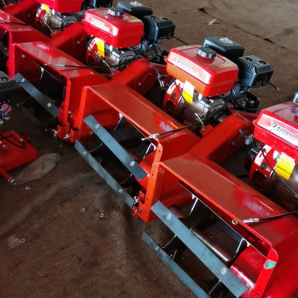 多功能蔬菜大棚松土旋耕机汽油动力农用锄草机果园除草机图2