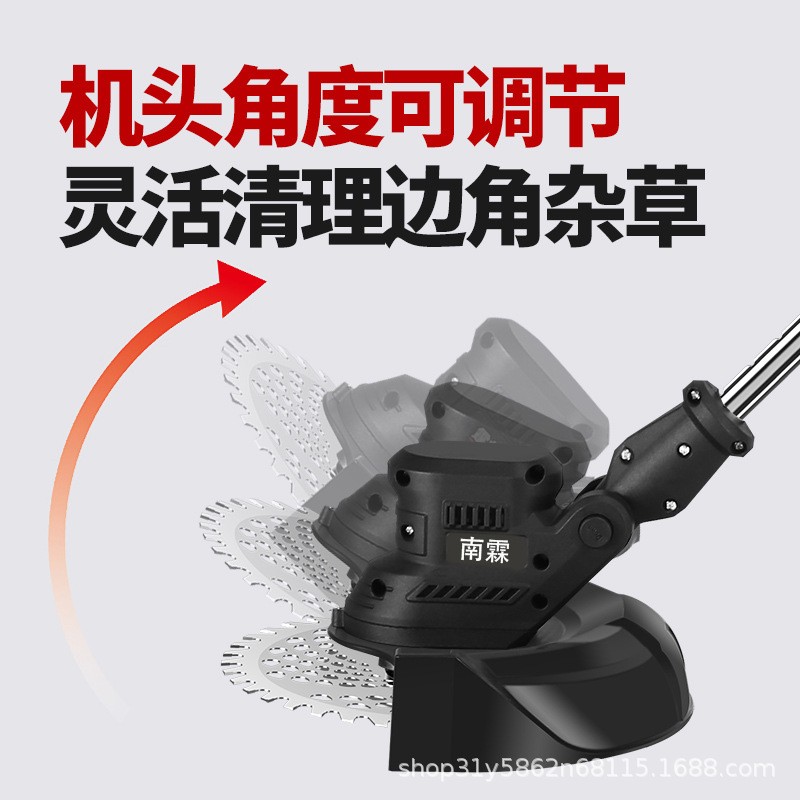 无刷电动割草机神器便携式除草机可伸缩手持锂电池打草机小型家用图5