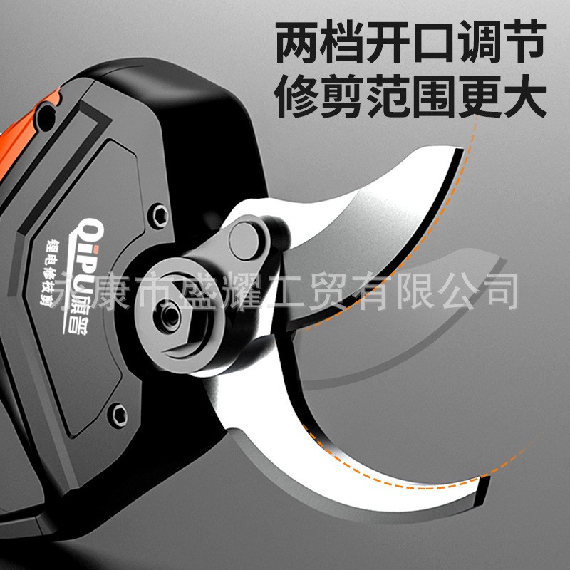 电动修枝剪手持式修剪树枝园林园艺剪充电粗枝剪刀果树剪锂电剪刀图4