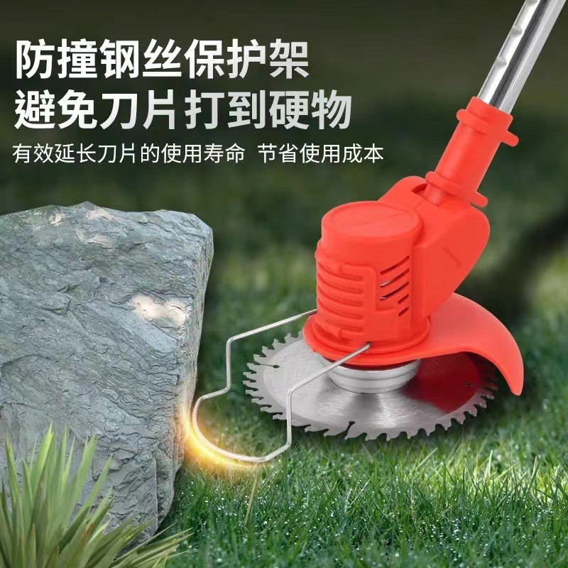锂电割草机小型家用除草机手持电动打草机园林修剪机充电式割草机图3