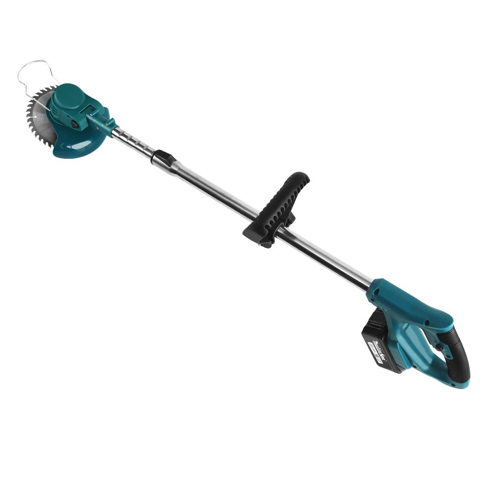 多功能6寸锂电割草机家用锂电池充电式打草机有刷电动除草机批发图4