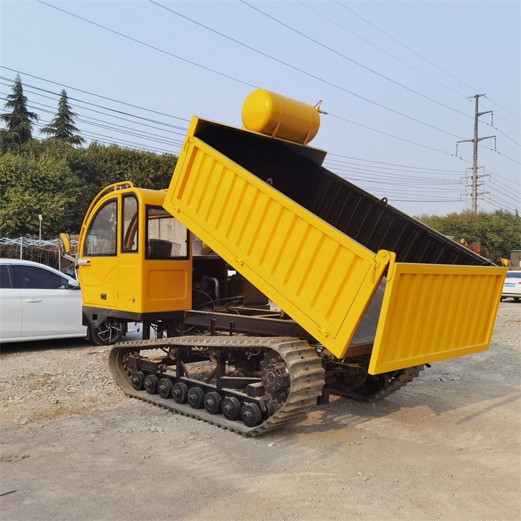 4108增压履带运输车 大马力载重王工程车 山地泥地履带运输车图3