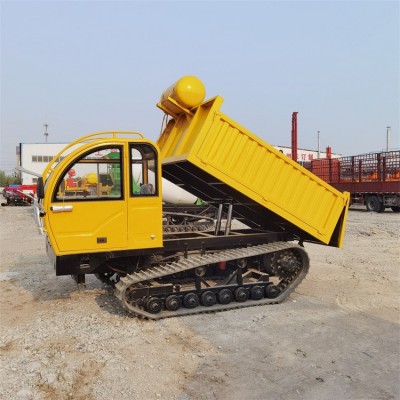 4108增压履带运输车 大马力载重王工程车 山地泥地履带运输车