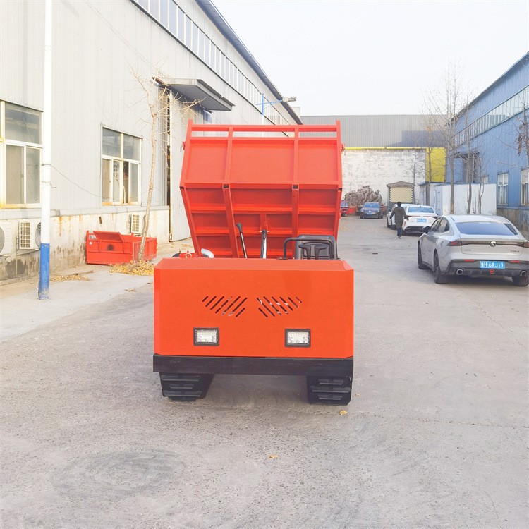 柴油农用履带运输车 全地形农产品搬运车 爬山虎翻斗履带运输车图4