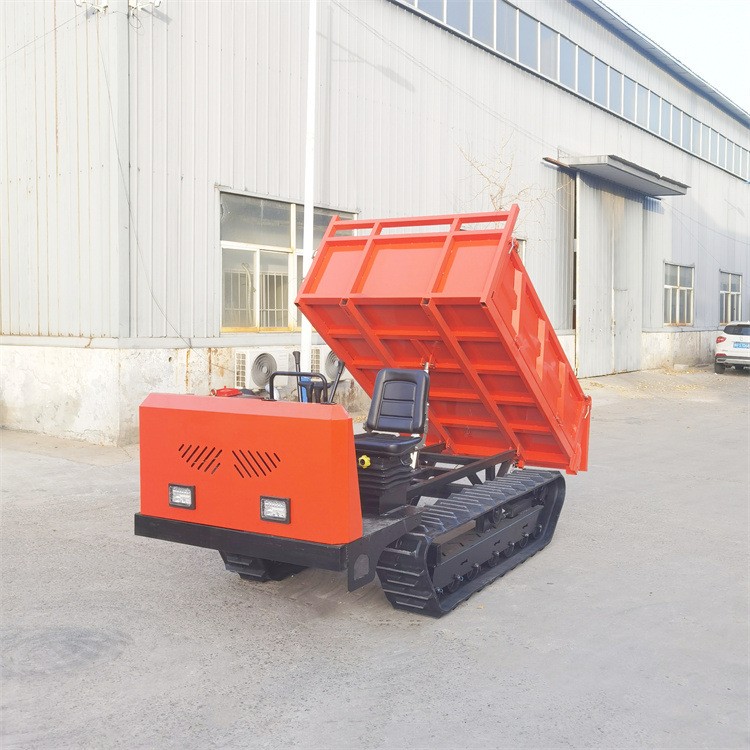 柴油农用履带运输车 全地形农产品搬运车 爬山虎翻斗履带运输车