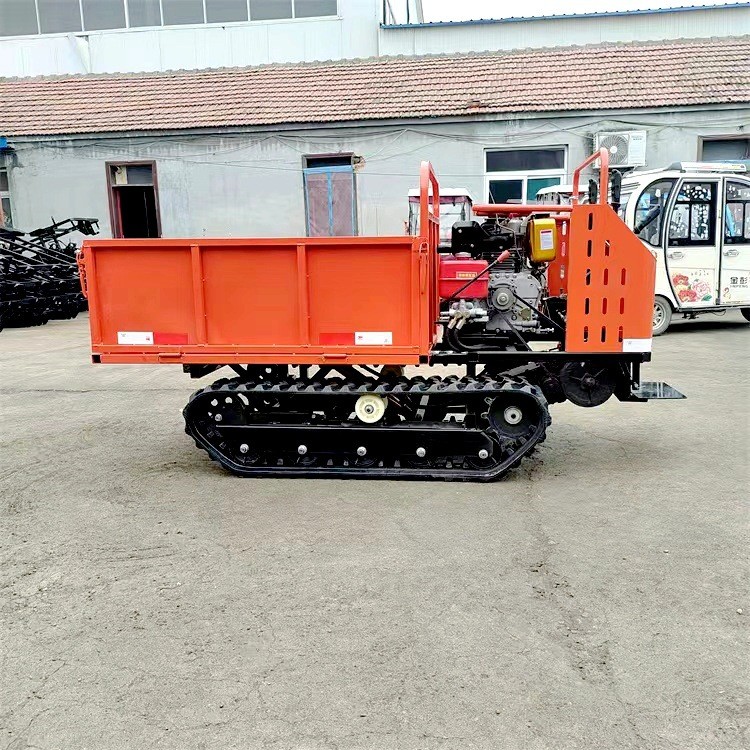 农用履带运输车 山地爬山王翻斗车 小型1吨履带运输车图2