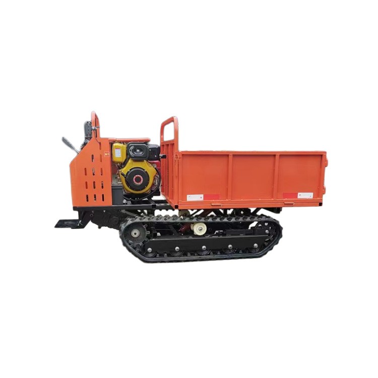 农用履带运输车 山地爬山王翻斗车 小型1吨履带运输车图5