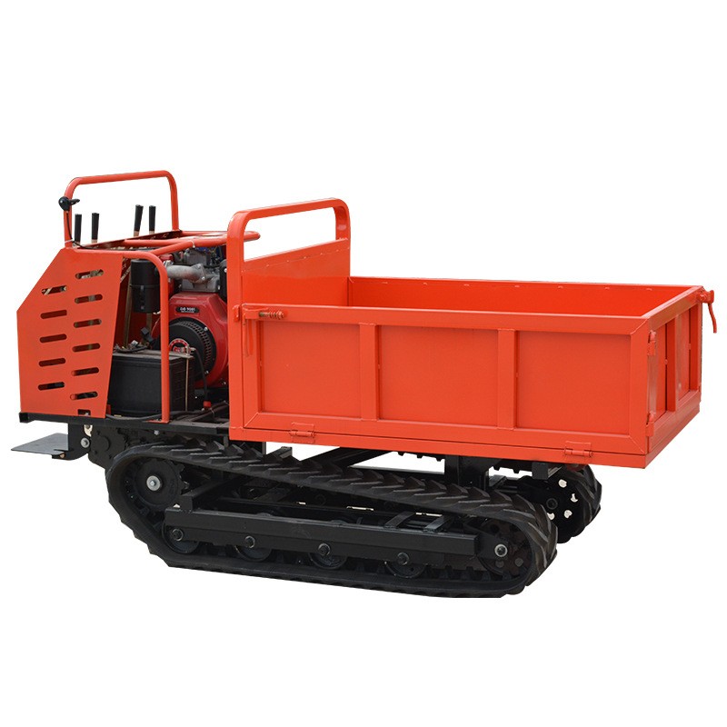 全地形履带运输车 柴油自卸履带车 山地果园爬山虎 履带式运输车图5