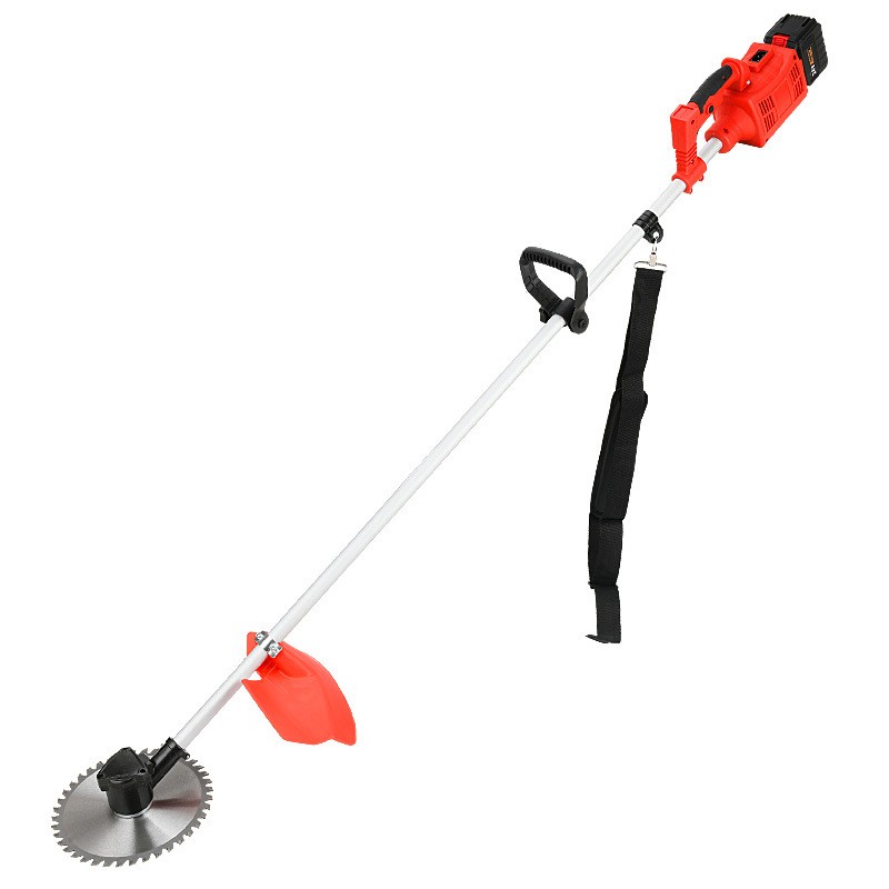 新款多功能前置锂电割草机充电式无刷电动除草机背负式园林割草机图5