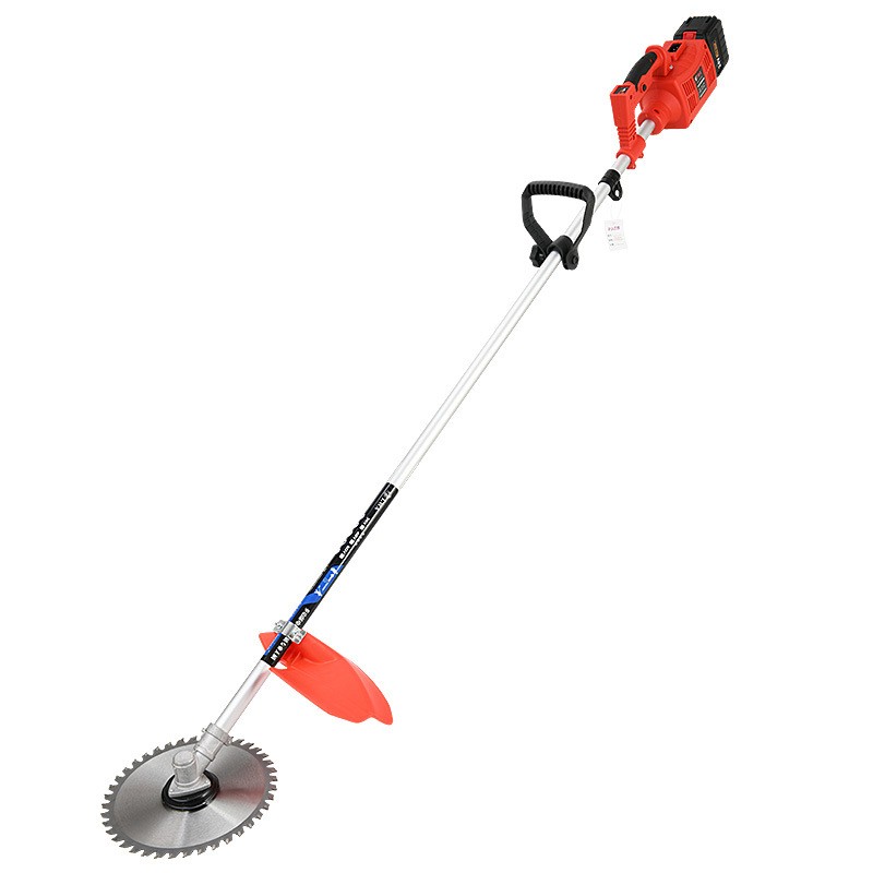 新款农用后置锂电割草机电充电背负式多功能除草机大功率打草机图5