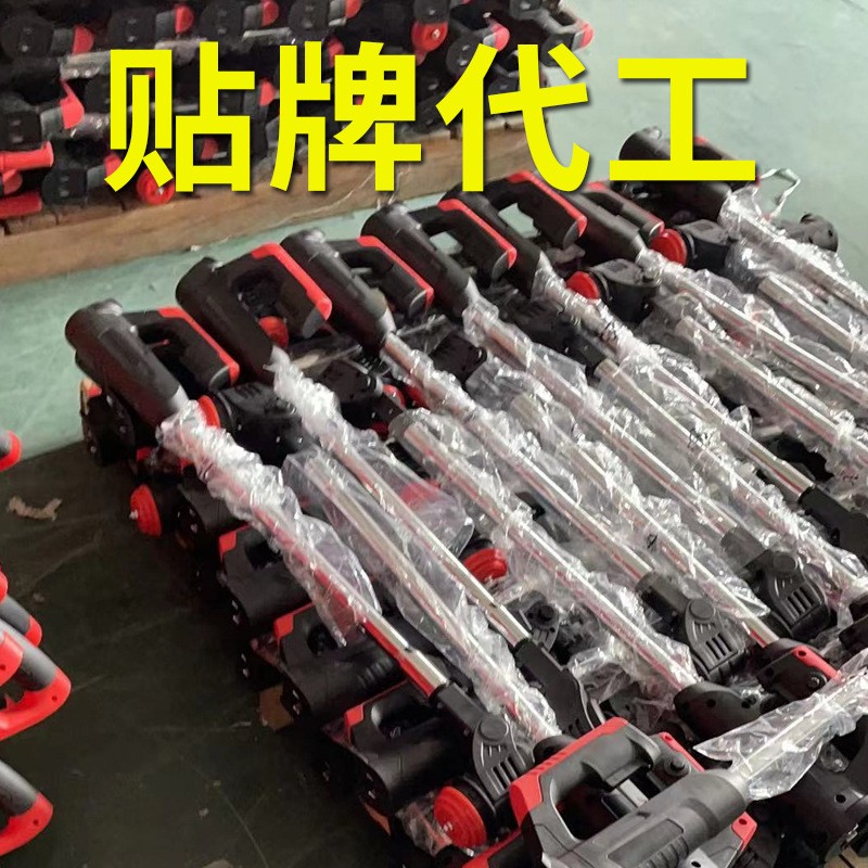 电动割草机小型家用除草机手持锂电打草机多功能充电式割草机图4