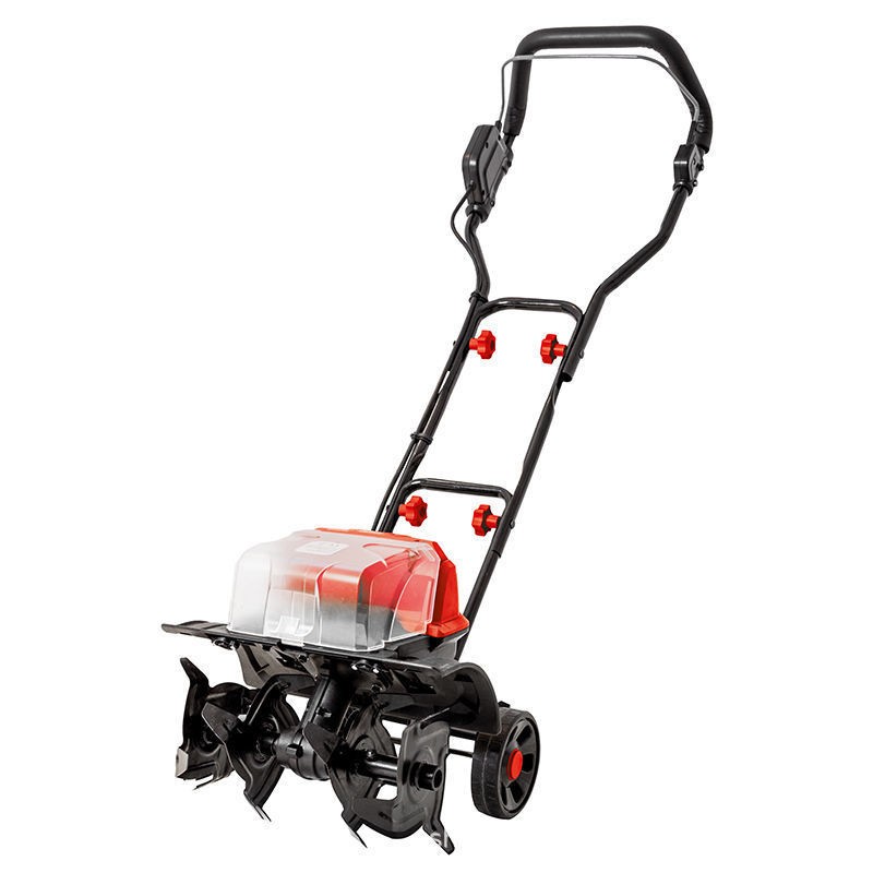 电动松土机锂电耕地机小型翻土旋耕犁地神器农用电锄头除草微耕机图5