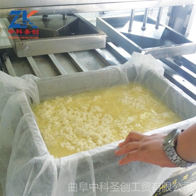 豆腐机加工设备厂家 多功能豆腐自动化生产线 卤水豆腐机价格图5